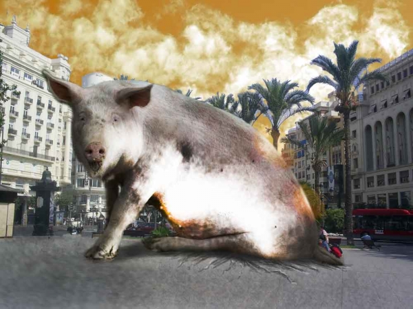 Creation of Pigzilla ...: Step 6